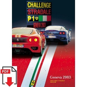 Brochure 2003 Ferrari 360 Challenge Stradale Geneva 2003 Preview 1900/03 PDF (it/uk)