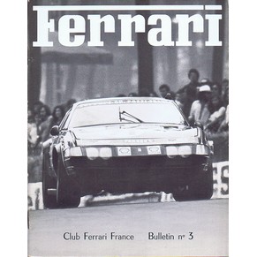 Club Ferrari France - Magazine 1974 - n°03