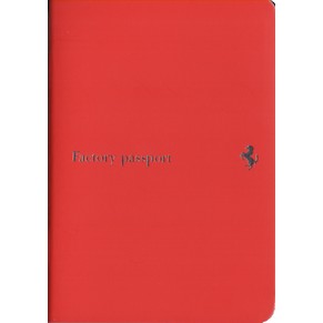 Ferrari factory passport