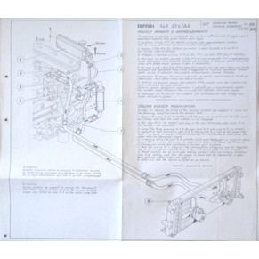 1974 Ferrari technical information n°0253 365 GT/4 BB (Cooling system modification)